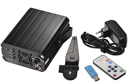 Mini Ultra-bright Moving Stars Sound Active Holographic MP3 Laser Fireworks Stage Lighting Projector with Tripod/Laser Remote