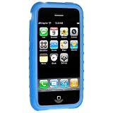 Blue Silicone Case for Apple 3G iPhone / Apple 3G S