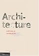 Architecture : m�thode et vocabulaire