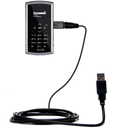 Classic Straight USB Cable for the Sanyo Incognito SCP-6760 with Power Hot Sync and Charge capabilities - uses Gomadic TipExchange Technology