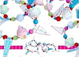 Glitterville Cupcake Garland, Birthday Party or Christmas, 50 Inches