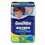 Goodnites ~Boys Sleep Boxers, Jumbo Pack, Large/Extra Large 10 ct (Quantity of 3)