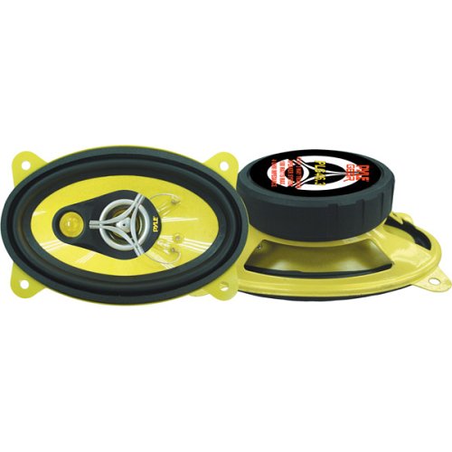 PYLE PLG46.3 4 x 6-Inch 180-Watt 3-Way Speakers PYLE PLG46.3 4 x 6-Inch 180-Watt 3-Way Speakers