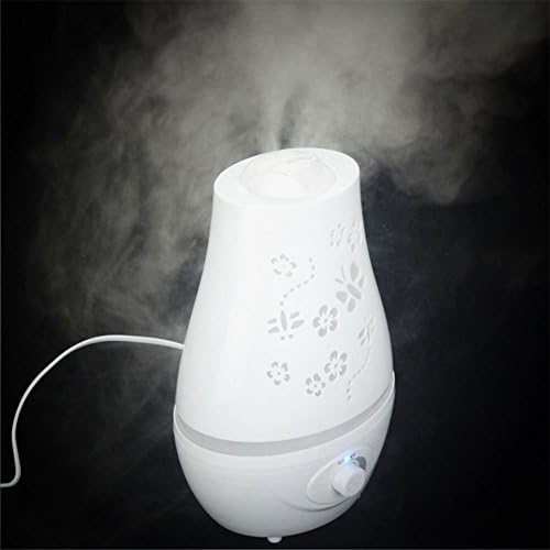 HOMEAN 2.4L Ultrasonic Home Aroma Humidifier Air Diffuser Purifier Lonizer Atomizer Cool Mist Humidifier