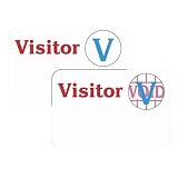 C-Line 97004 Time's up! self-expiring time sensitive 1-day spot visitor badges, 3x2, 100/box