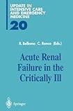 Acute renal failure in the critically ill