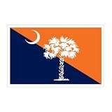 Clemson Tigers Palmetto Small Magnet
