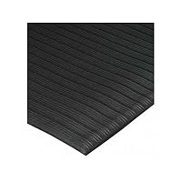 GJO53231 - Anti-Fatigue Mat, Vinyl Foam, Beveled Edge, 2x3, Black