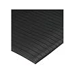 Anti-Fatigue Mat, Vinyl Foam, Beveled Edge, 3x5, Black