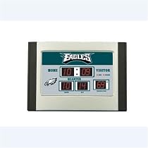 Football Scoreboard Desk Clocks,Philadelphia Eagles