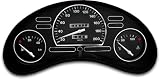 Produkt-Bild: Tachodekorset Chrom f&uuml;r Opel Corsa B (1993 - 2000), Modell ohne DZM