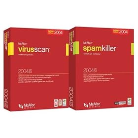 VIRUSSCAN V8/SPAMKILLER V5 COMMERCIAL CD