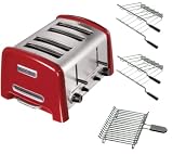 KitchenAid Toaster 5KTT890EER 4-Scheiben rot inkl. Bonus 3+