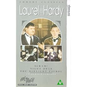 Laurel And Hardy - Scram! / Night Owls / The Midnight Patrol [VHS] [1932]