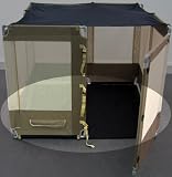 Pet Supplies : Exercise Pens Cloth Bottom 4 foot x 4 foot