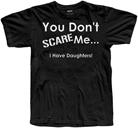 I Have Daughter's Father's Day T-Shirt, ,Black ,Large