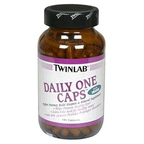 TwinLab Daily One Caps Multi-Vitamin and Mineral Supplement