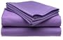 100% Cotton Fully Reversible Queen Sheet set, Lilac/Purple