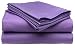 100% Cotton Fully Reversible Queen Sheet set, Lilac/Purple