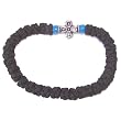 Flexible - expandable Knotted wool wrist chotki