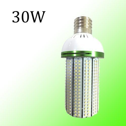 lederTEK 30W E27 LED Corn Light 3000K Energy saving high power LED light to replace the conventional CFL bulb 105W, 100% GURANTEE FREE REPLACEMENT WITHIN 1 YEAR, (30W E27 3000K)