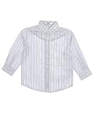 Calvin Klein Springy Stripe Slim Fit Dress Shirt (Sizes 8 - 20)