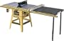 Powermatic 1791228K Model 64 Artisan 10-Inch Left Tilt 1-1/2-Horsepower Contractor Saw with 50-Inch Accu-Fence, 2 Cast Iron Extension Wings, Table Board and Legs, 115/230-Volt 1-Phase