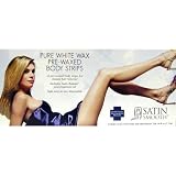 Satin Smooth Pre-Waxed Body Strips 12's (White Wax)