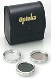 Opteka 30.5mm Hi-Def Professional Filter Kit UV, PL, FLD Silver
