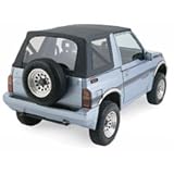 Rampage 98815 Denim Black OEM Replacement Soft Top by Rampage