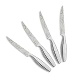 CulinHome Decor Collection 4-Piece Splash Steak Knife Set
