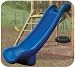 Scoop Slide 5 Foot High Deck-Blue