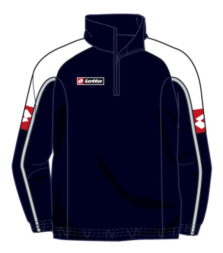 Lotto Sweatshirt Premiere Hz, Herren, schwarzblau/weiß