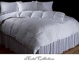 DownTown European White Goose Down 650FP Comforter, 100% Egyptian Cotton Do ....