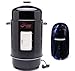 Brinkmann 810-7080-7 Gourmet Electric Smoker and Grill with Vinyl Cover, Black