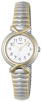 Timex Women's Classic Stainless Steel Bracelet Watch with Expansion Band #T21854