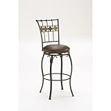 Lakeview Swivel Counter Stool - Slate Accent