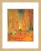 Allee Des Alyscamps Scenic Framed Art Poster Print by Vincent van Gogh, 12x15