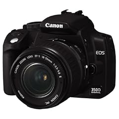 Canon EOS 350D SLR-Digitalkamera (8 Megapixel) inkl. Objektiv EF-S f1:3,5-5,6/18-55 mm