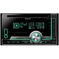 Kenwood DPX404U CD/MP3-Tuner (Doppel-DIN, Apple iPod-ready, USB 2.0) schwarz mit variabler Tastenbeleuchtung