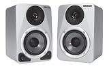 M-Audio Studiophile DX4 Professional Desktop Monitoring System, Silver