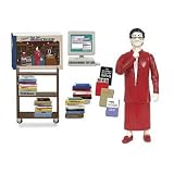 Deluxe Librarian Action Figure ~ Accoutrements
