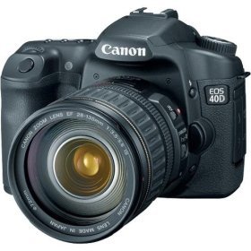 Canon EOS 40D DSLR with 17-85mm lens by 