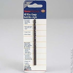 Mibro #443499 MM #6 Wire GA Drill Bit
