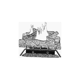 24 in. PROPANE GAS LOG 10-39K