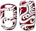 White Sea Horse on Red - Samsung SPH-A920 Protective Hard Case - Snap on Cell Phone Faceplate Cover