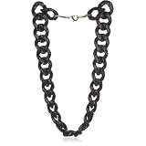 Summer Eliasons Lucy II Black Acrylic Chain Link Ne