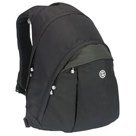 Crumpler THE CUSTOMARY BARGE Laptop Camera Backpack (Black Black Gun Metal)