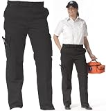Black 9 Pocket Womens EMT Pants