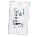 Craftmade Fans UC-2000-1 3-Speed and Light Dimming Wall Ctrl - Receiver Required (not included)
